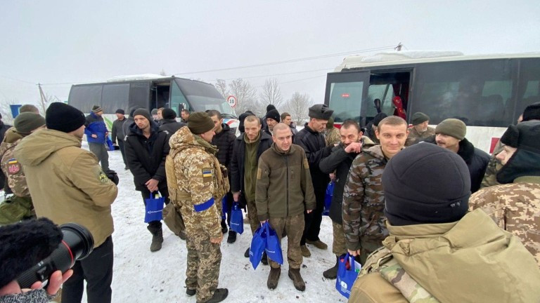 Русия си върна 63 пленници, Украйна - 116