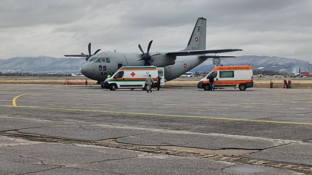 Транспортират 11 годишно дете до Любляна с военния самолет Спартан То