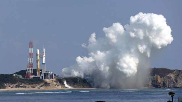 Японската ракета Еч 3 първата нова тежка ракета носител