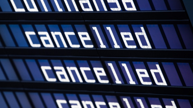 Авиокомпания Луфтханза отмени всички полети от и за България днес  съобщава