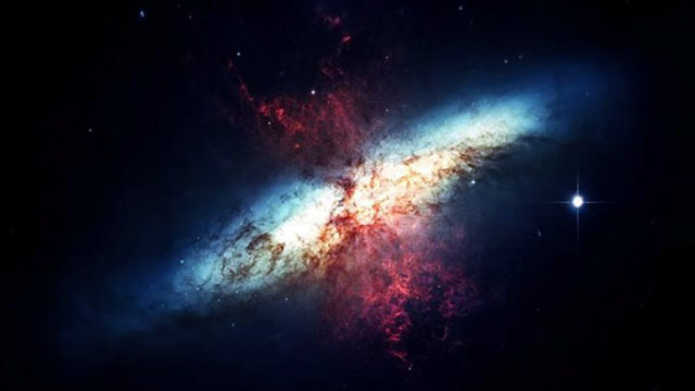 Космически телескоп засне сливане на три галактики