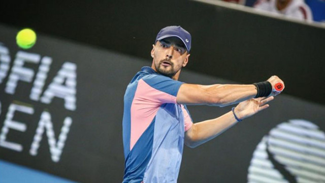 Димитър Кузманов отпадна от турнира по тенис от категорията Чалънджър