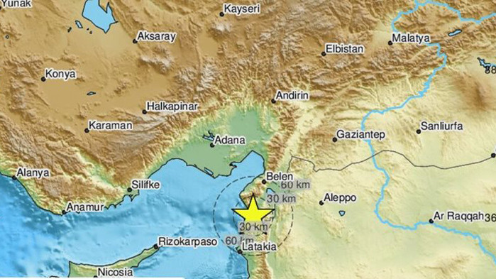 Ново земетресение удари границата между Турция и Сирия. Магнитудът му е 4,4