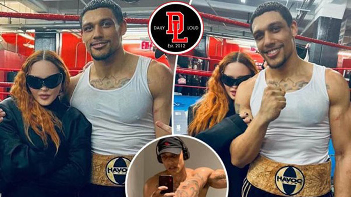 След раздялата си с модела Андрю Дарнел Мадона изглежда има