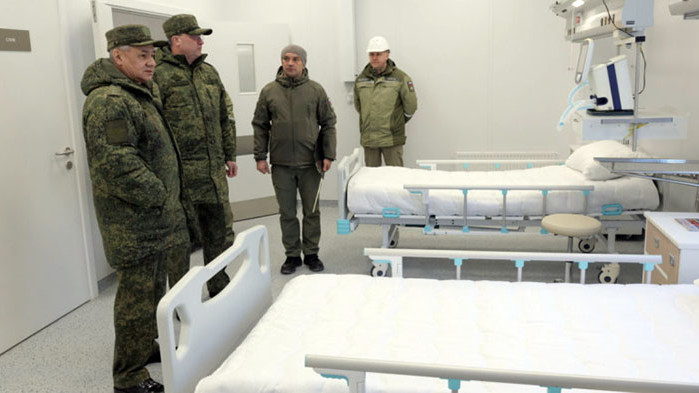 Шойгу разгледа руското строителство в Мариупол