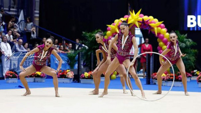 Ансамбълът ни по художествена гимнастика спечели 3 златни медала в Испания