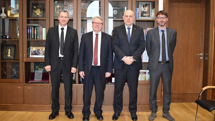 Главният прокурор Иван Гешев се срещна с посланика на Франция