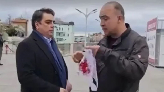 Съпредседателят на ПП Асен Василев беше нападнат от човек обявяващ