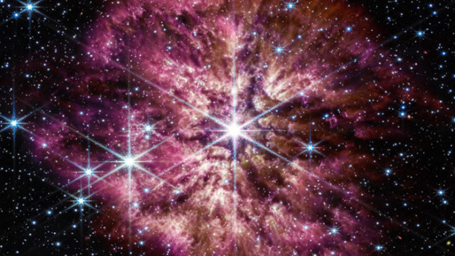 Телескопът James Webb забеляза звездата WR 124 на ръба на експлозията в свръхнова