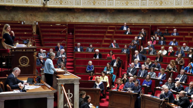 Френският премиер Елизабет Борн и нейното правителство оцеляха в понеделник при вота на недоверие след