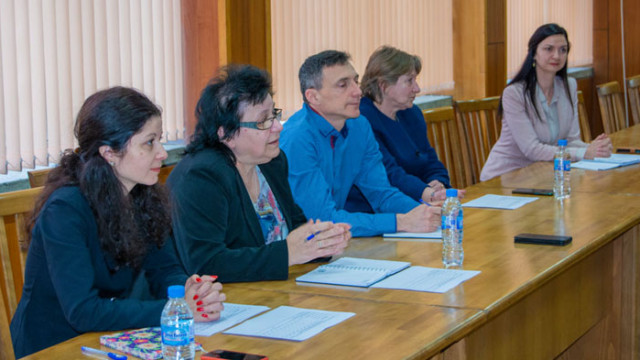 Работната среща между Светлин Стоянов председател на Управителния съвет на