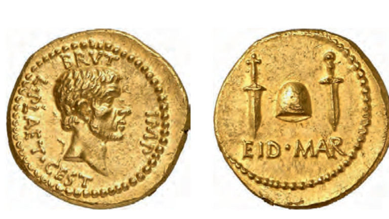 Най-скъпата монета в света, изсечена от Брут в чест на убийството на Цезар, е върната в Гърция