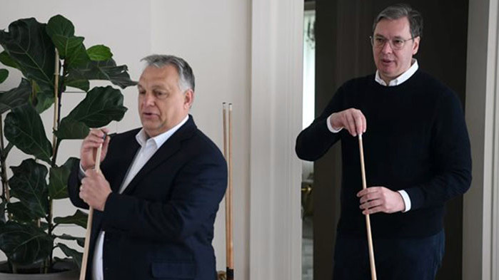 Президентът на Сърбия Александър Вучич днес се срещна с премиера