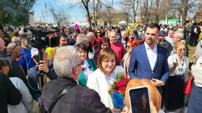 БСП закри предизборната си кампания във Варна. Пред симпатизанти във