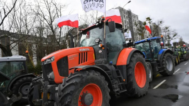 Количествата украинско зърно и пренасищането на пазара доведоха до протести