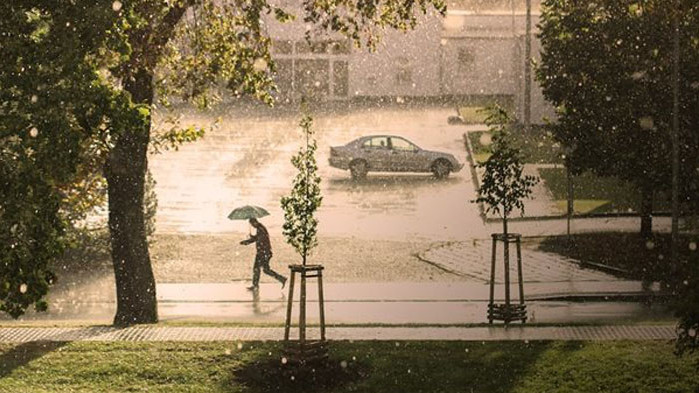 Жълт код за потенциално опасно време в понеделник е обявен