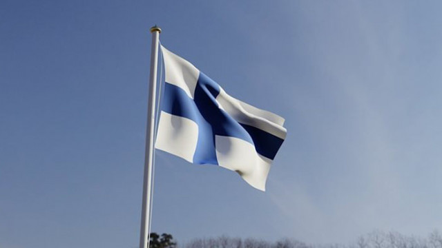 Финландия ще се присъедини днес към НАТО Знамето на страната