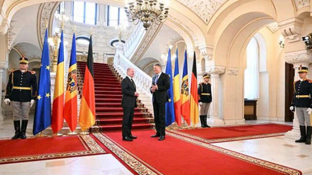 Вчера германският канцлер Олаф Шолц посети Румъния и се срещна