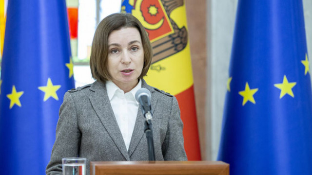 Президентът Мая Санду призова молдовците да се съберат в Кишинев