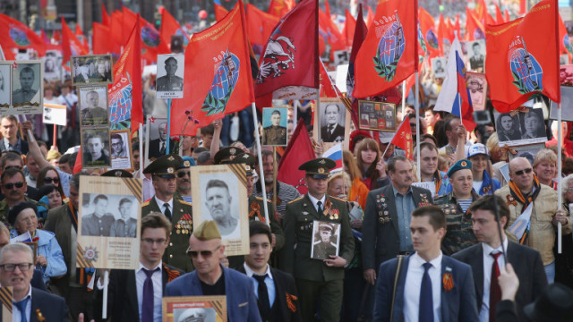 Тази година в Русия традиционният марш на Безсмъртния полк няма