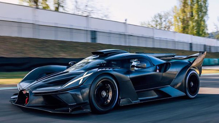 Bugatti показа хиперавтомобилът Bolide за 4 милиона евро