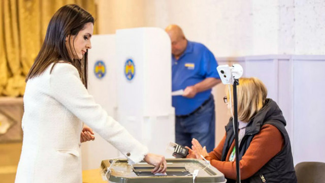 Евгения Гуцул от опозиционната в Молдова партия Шор спечели изборите