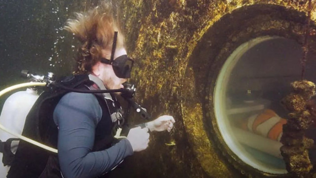 74 дни под вода - постижението на д-р Джоузеф Дитури, който подобри световен рекорд