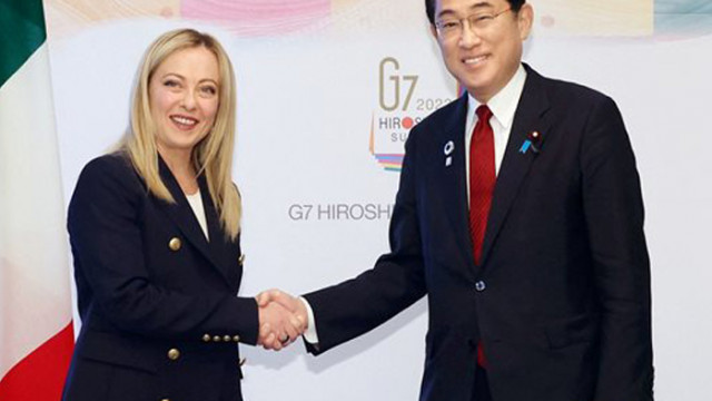 Джорджа Мелони: Сътрудничеството между Италия и Япония е важно за сигурността