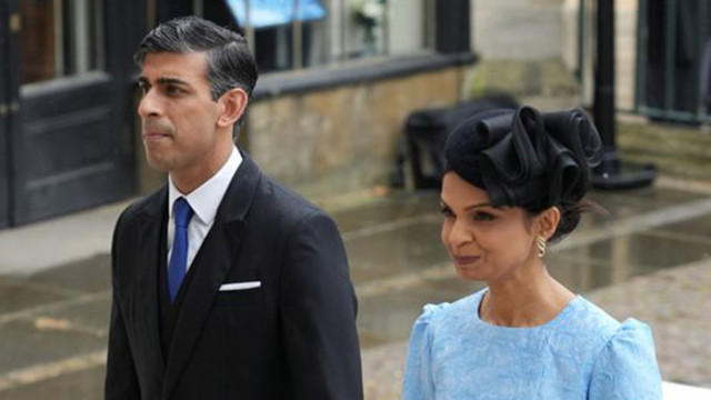 Британският премиер Риши Сунак и съпругата му Акшата са губили