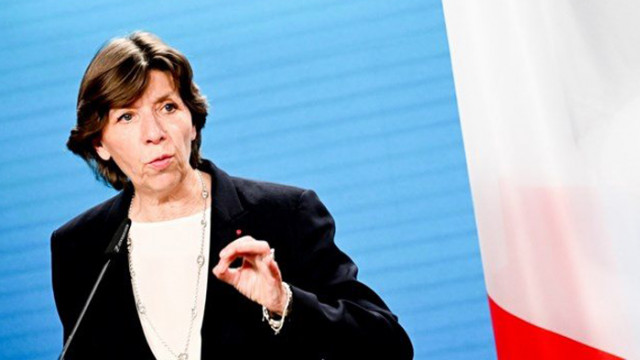 Френската външна министърка Катрин Колона обяви днес че ще пътува