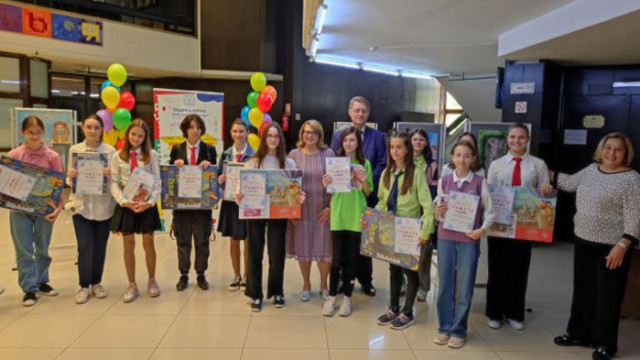 Участниците заели призови места в конкурса за рисунка на тема