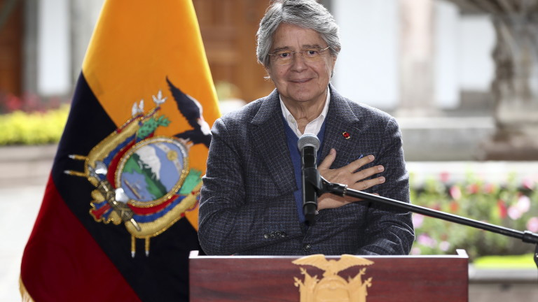 Президентът на Еквадор Гийермо Ласо каза в петък, че няма да
