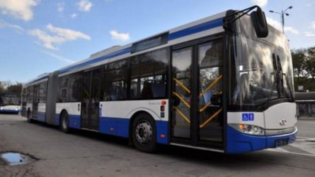 Автобус № 13 във Варна с променен маршрут от днес