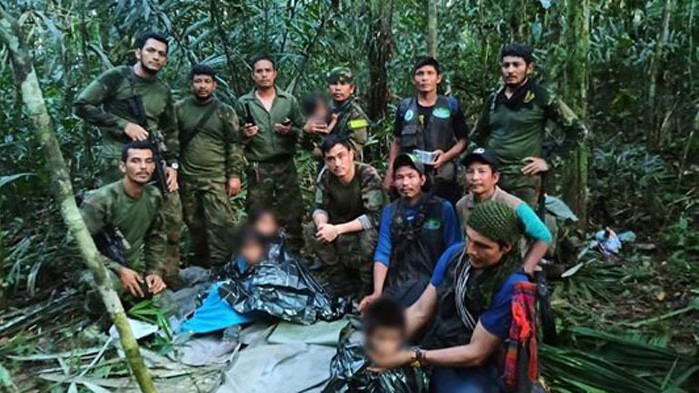 Майката на четири деца, спасени след 40 дни в джунглата
