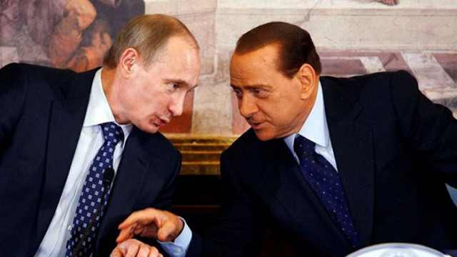 Путин за Берлускони: Скъп човек и истински приятел