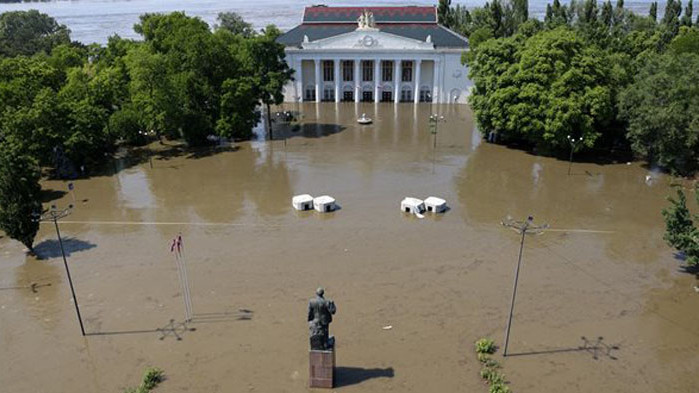 Солеността на Черно море край Одеса рязко е намаляла след