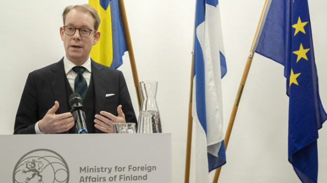 Шведският външен министър: Време е Турция да пусне Швеция в НАТО