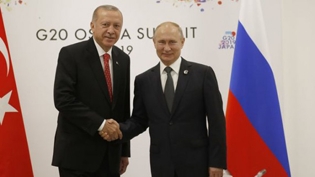 Президентът на Турция Реджеп Тайип Ердоган се обадил на руския
