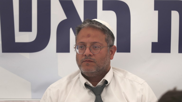 Израелският крайнодесен министър на вътрешните работи , Итамар Бен-Гвир, критикува