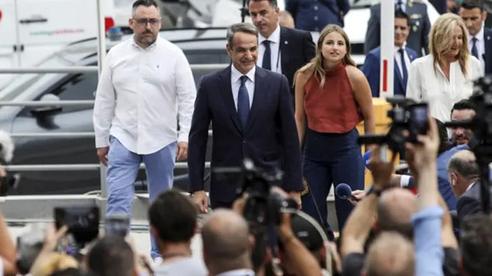 Кириакос Мицотакис и неговата партия Нова демокрация вероятно са осигурили