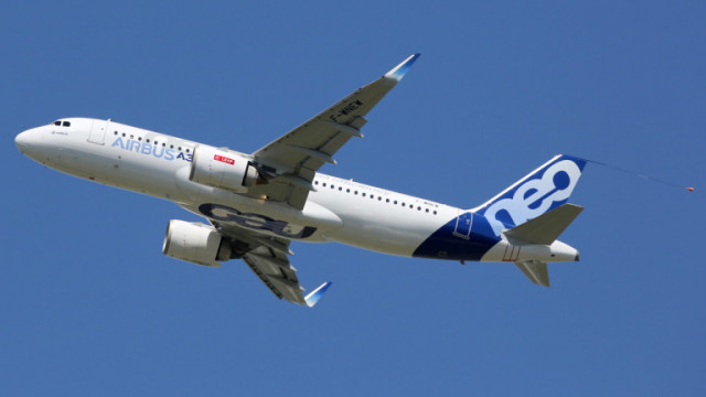 Airbus за пръв път продаде сглобен в Китай самолет на европейска авиокомпания