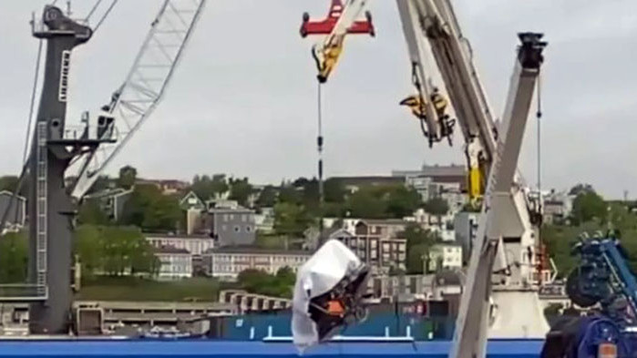 Предполагаеми човешки останки са открити сред останките на подводницата Титан“,