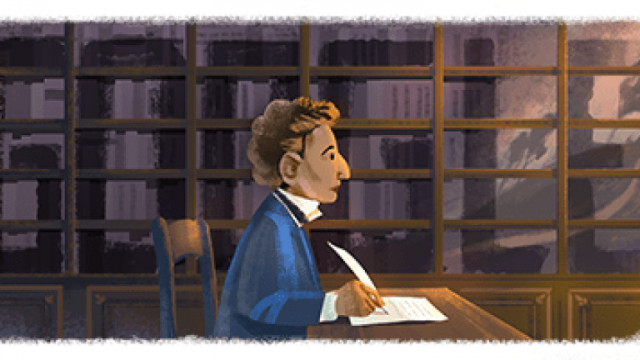 Google почита 225 години от рождението на италианския поет Джакомо Леопарди