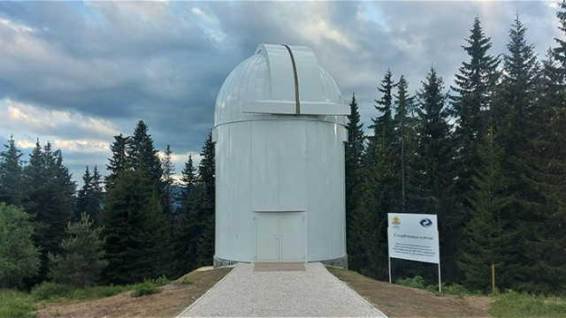Нов 1,5-м телескоп поглежда към Космоса от НАО Рожен на 1 юли