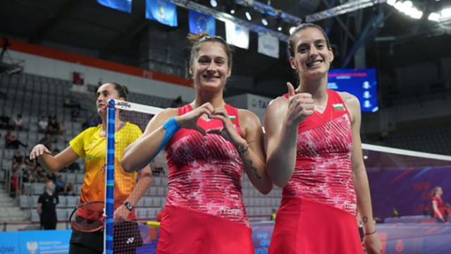Сестрите Стоеви са шампионки на Европейските игри