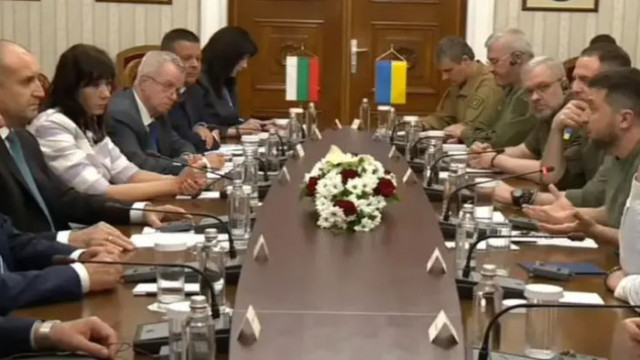 Президентът Румен Радев призна че в Украйна се води война