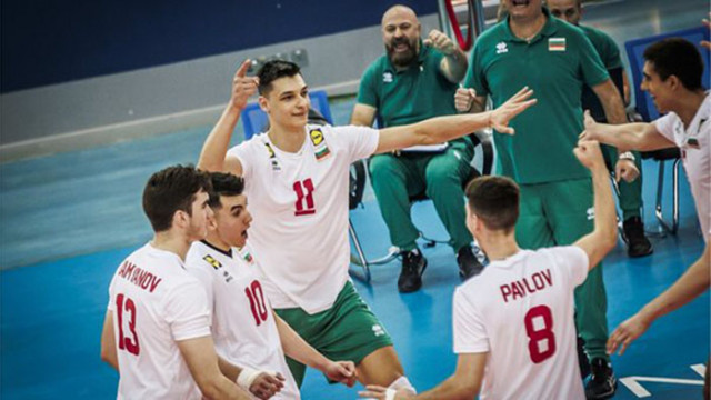 Младежкият национален отбор на България по волейбол пречупи силния тим