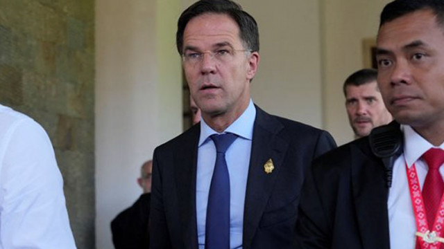 Нидерландският премиер Марк Рюте обяви днес че няма да се