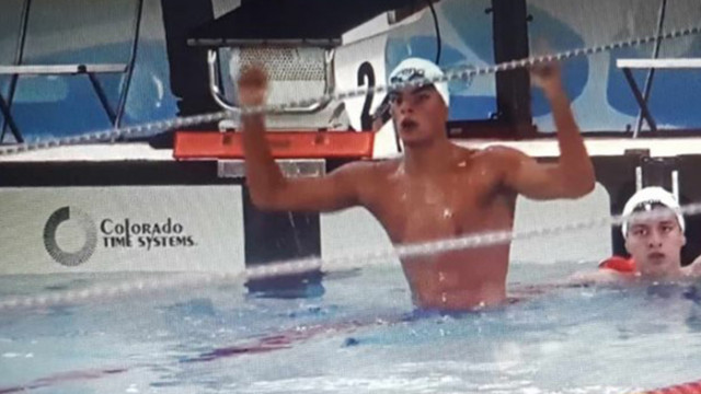 Първият български световен рекордьор в плуването Петър Мицин е изключително