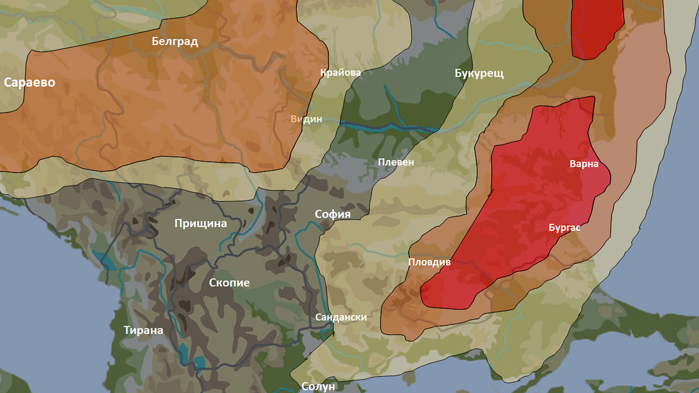 За опасно време във Източна България,  предупреждават днес от През